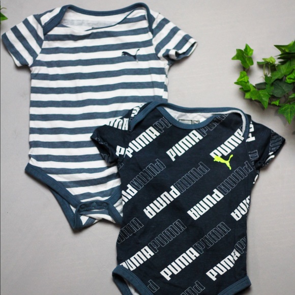 Puma baby onesies (set of 4) size 3-6months. - Picture 5 of 11